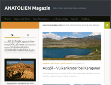 Tablet Screenshot of anatolienmagazin.de